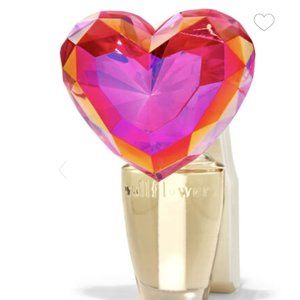 Bath & Body Works Pink Crystal Heart Wallflowers Fragrance Plug & Nightlight